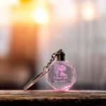 I Love You Forever Kristal Cam Anahtarlık