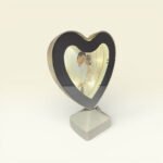 Kalp Tasarımlı LED Işıklı Sihirli Ayna