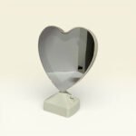 Kalp Tasarımlı LED Işıklı Sihirli Ayna