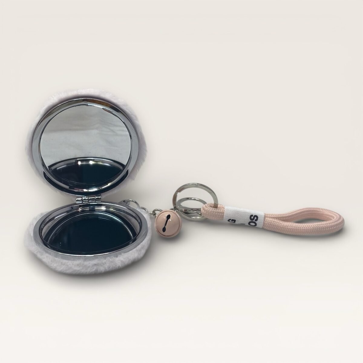 Sevimli Kedicik Anahtarlıklı Peluş Ayna