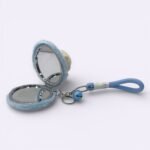 Sevimli Mavi Kedicik Anahtarlıklı Peluş Ayna