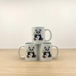 Sevimli Panda Seramik Bardak