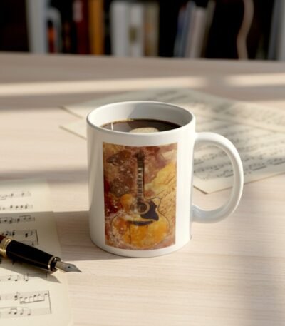 Akustik Gitar Vintage Kupa