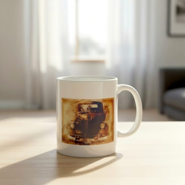 Vintage Vosvos Porselen Kupa