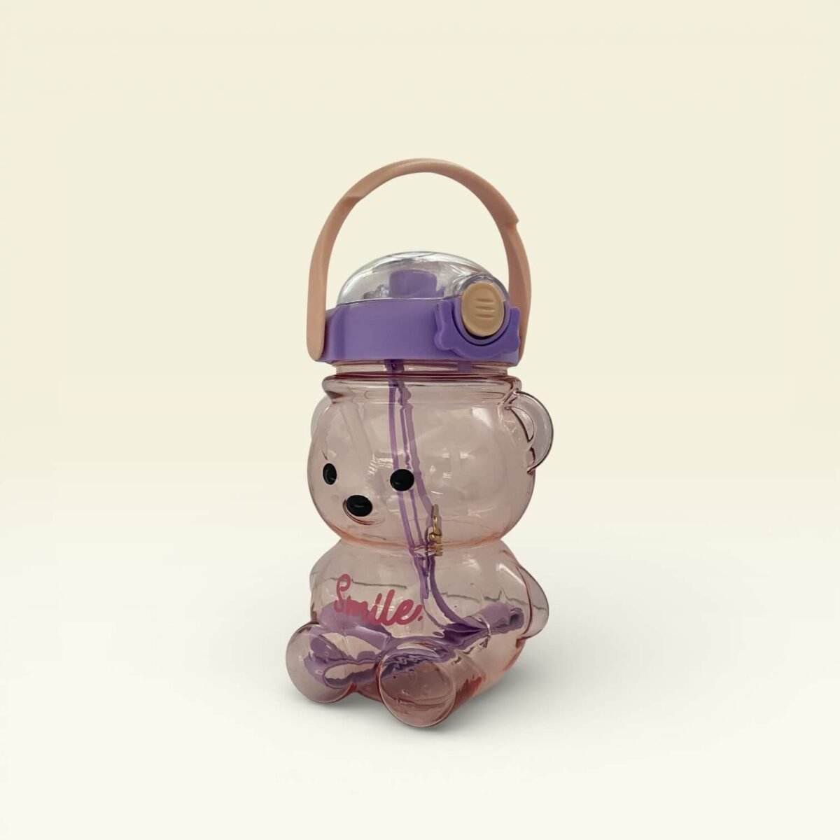 Sevimli Ayıcık Su Matarası · Mor