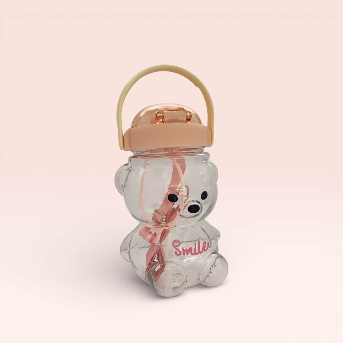 Sevimli Ayıcık Su Matarası · Pembe