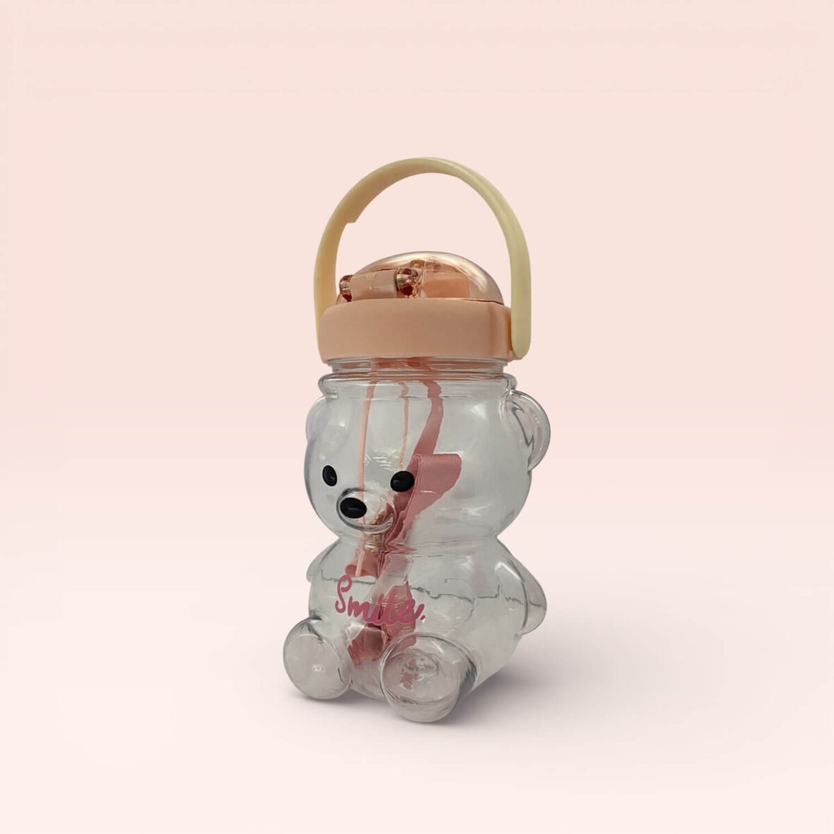 Sevimli Ayıcık Su Matarası · Pembe