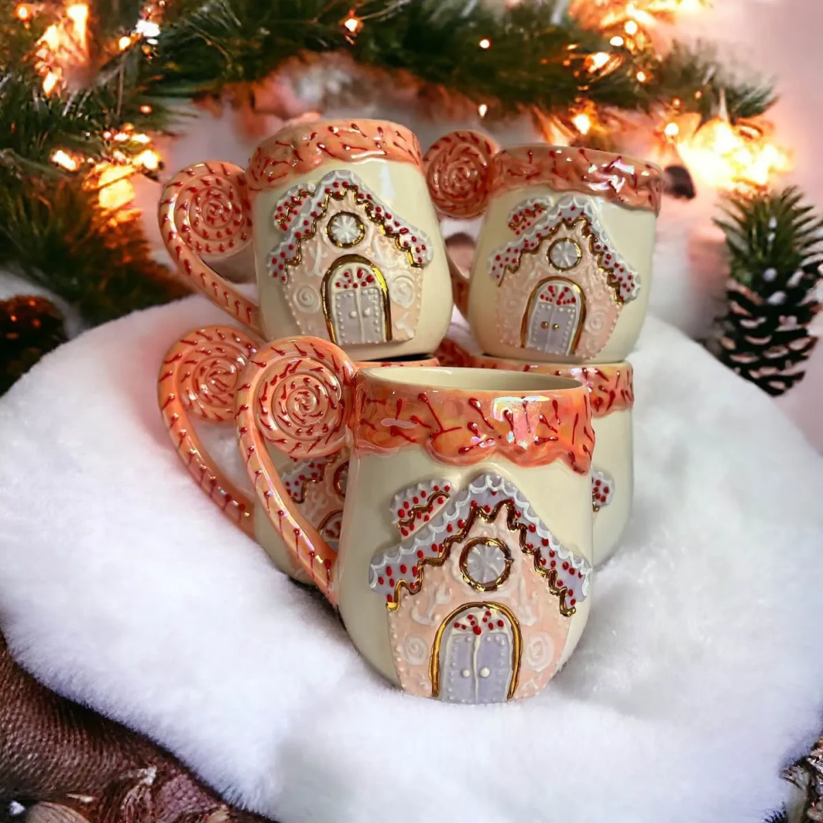 Candy House Seramik Kupa - Görsel 10