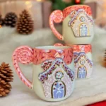 Candy House Seramik Kupa - Görsel 4