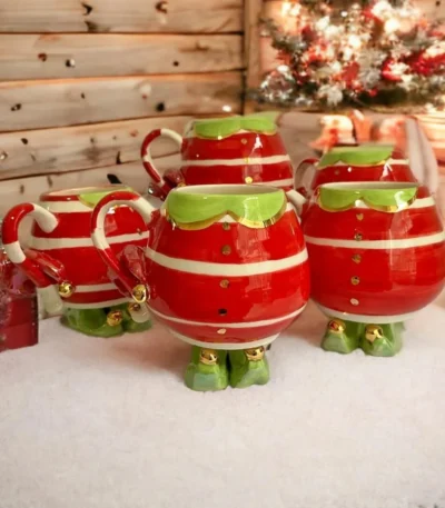 Merry Elf Seramik Kupa