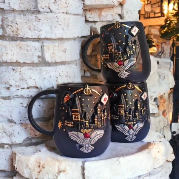 Hogwarts Night Seramik Kupa