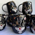 Harry Potter Hogwarts Night Seramik Kupa - Görsel 2