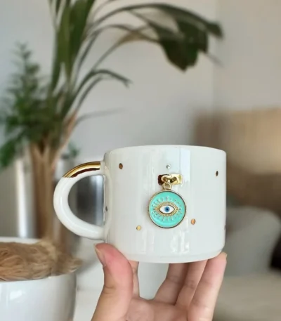 Pine Serenity Seramik Kupa