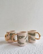 Pine Serenity Seramik Kupa - Görsel 3