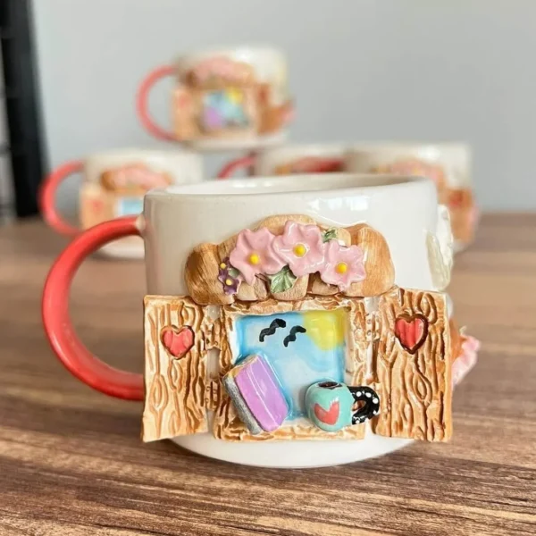 Tree House Seramik Kupa