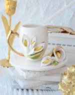 Calla Lily Seramik Kupa