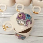 Majestic Elephant Seramik Kupa - Görsel 2