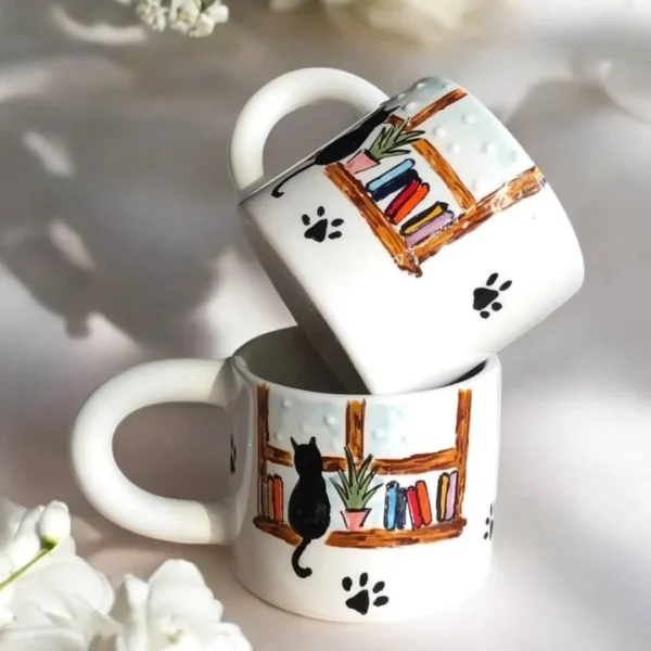 The Cozy Reader Seramik Kupa