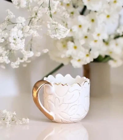 Spring Blossoms Seramik Kupa