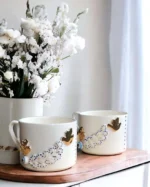 Evil Eye Birds Seramik Kupa