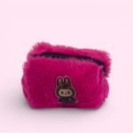 Mini Peluş Fuşya El Çantası