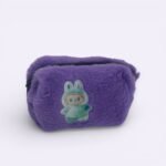 Mini Peluş Mor El Çantası