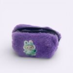 Mini Peluş Mor El Çantası