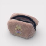Mini Peluş Pembe El Çantası