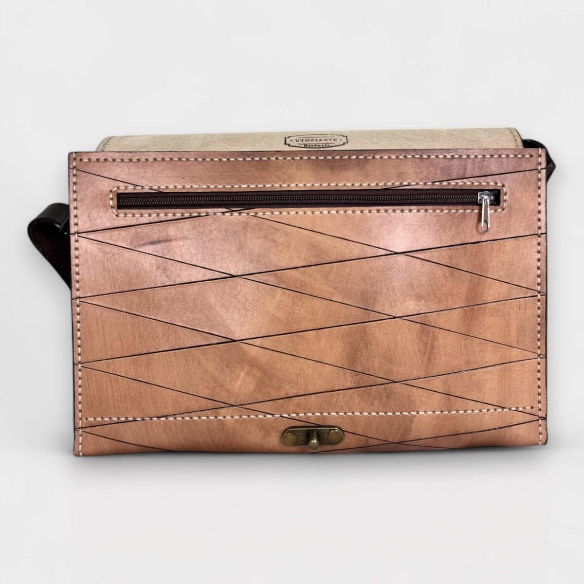 Drama Masks Deri Çanta