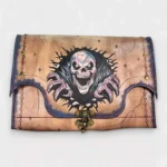 Gothic Skull Deri Çanta