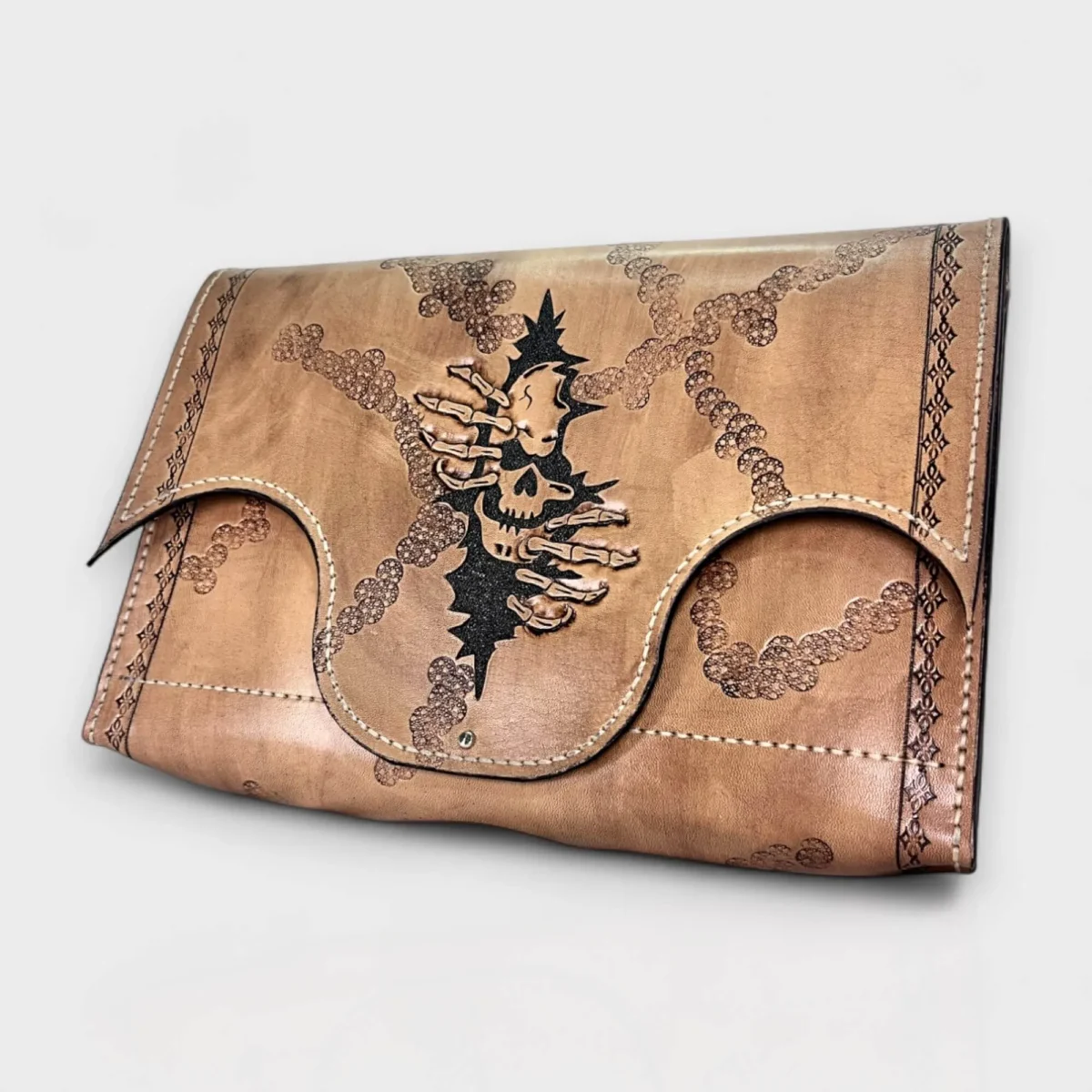 The Ghost's Gaze Deri Çanta - Görsel 2