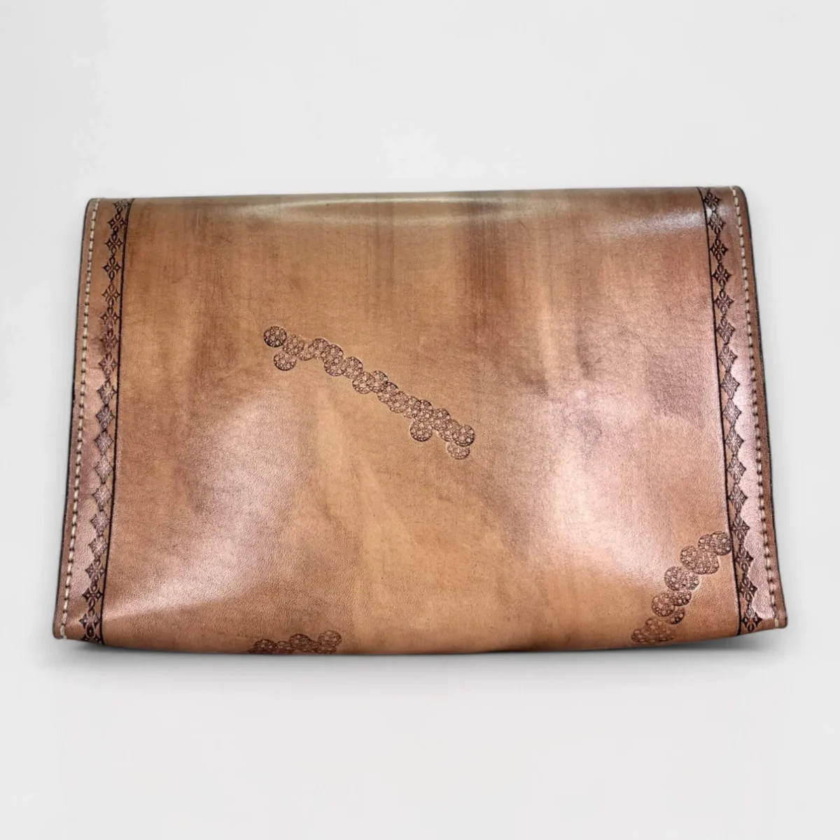 The Ghost's Gaze Deri Çanta - Görsel 7