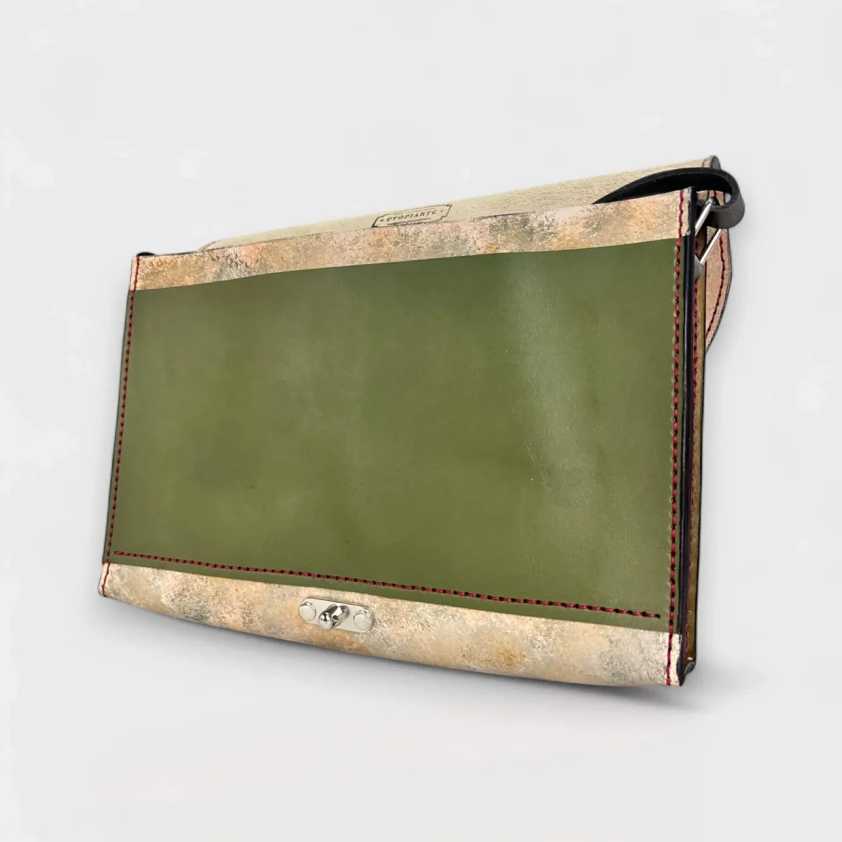 Palm Paradise Deri Çanta - Görsel 6