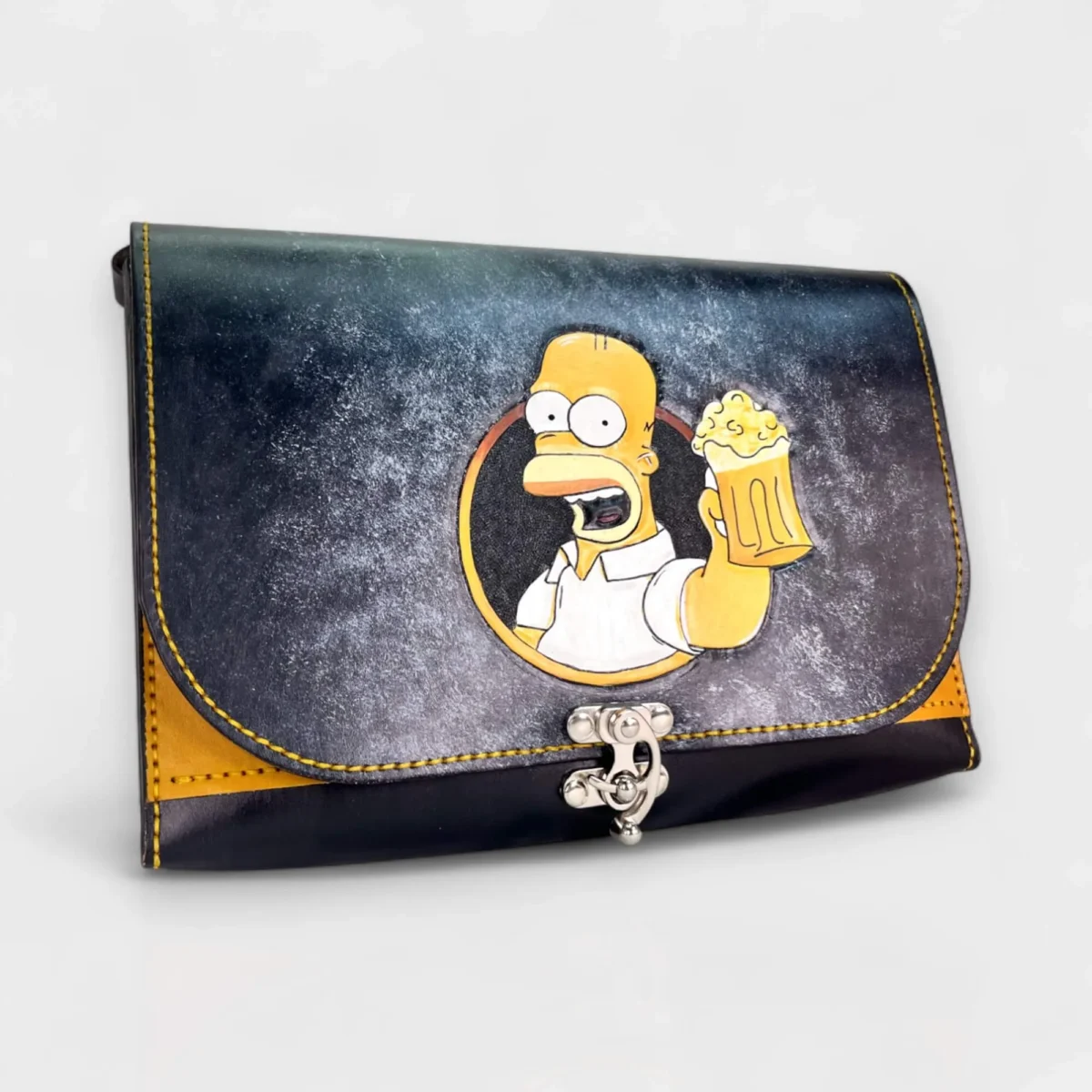 The Beer Lover Deri Çanta - Görsel 2