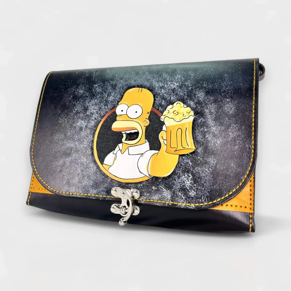 The Beer Lover Deri Çanta - Görsel 3
