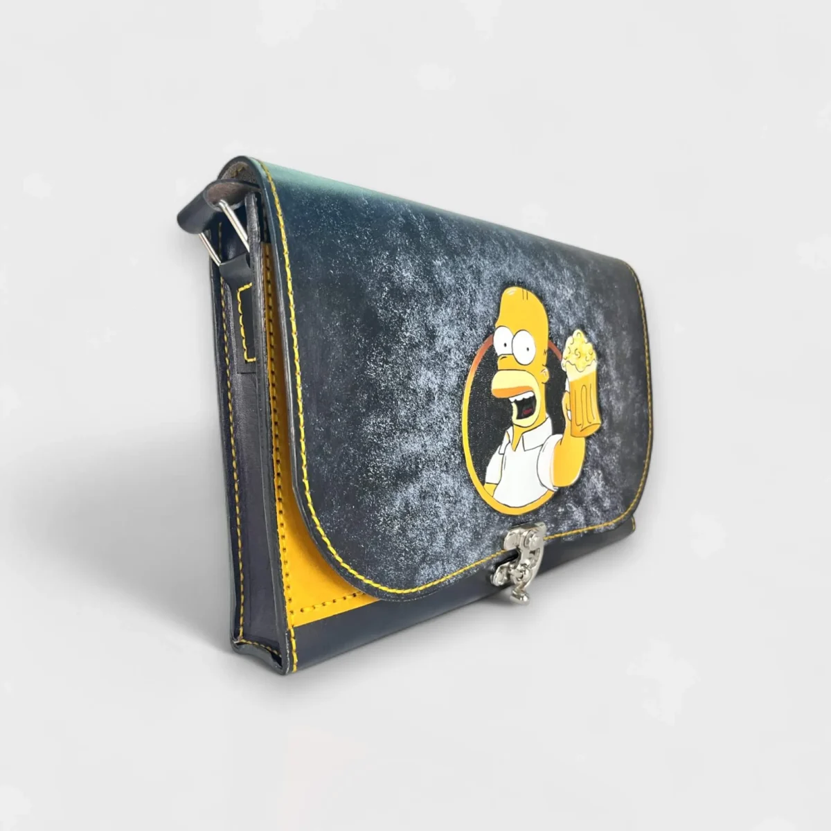 The Beer Lover Deri Çanta - Görsel 4