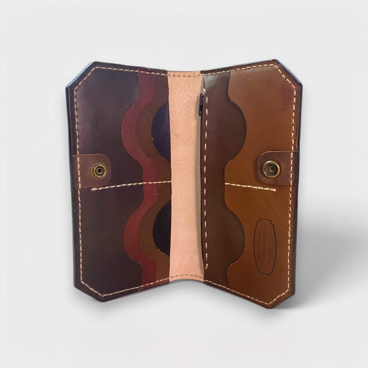 Drama Masks Deri Cüzdan