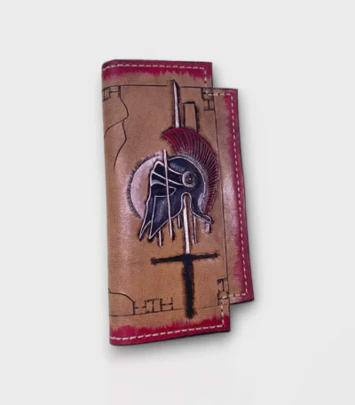 Spartan Warrior Deri Cüzdan