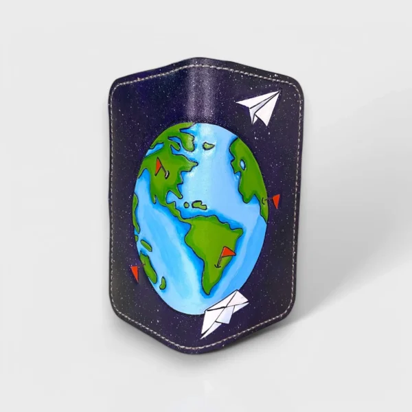 The Wanderlust Deri Cüzdan