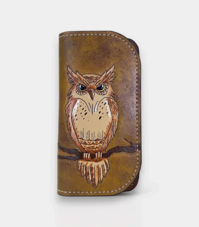 Wise Owl Deri Cüzdan