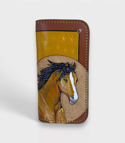 Majestic Horse Deri Cüzdan