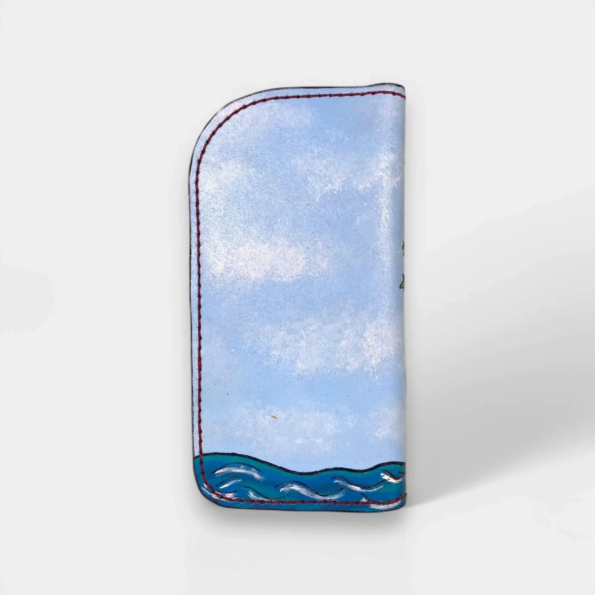 Flamingo Cove Deri Cüzdan - Görsel 6