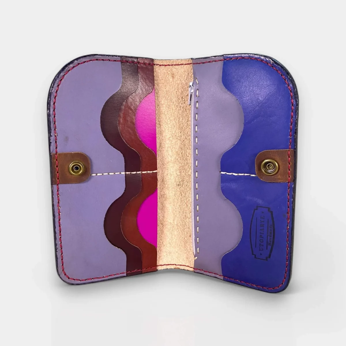 Flamingo Cove Deri Cüzdan - Görsel 5