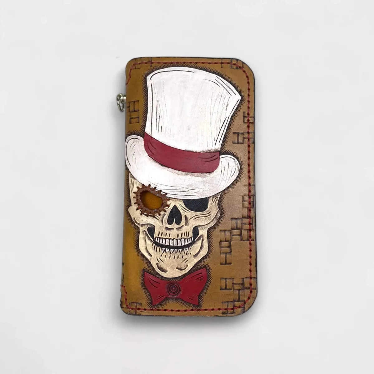 Gentleman Skull Deri Cüzdan - Görsel 2