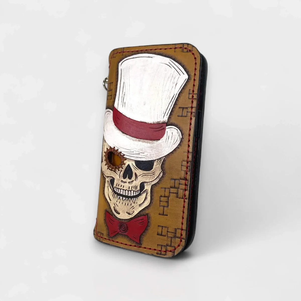 Gentleman Skull Deri Cüzdan - Görsel 5