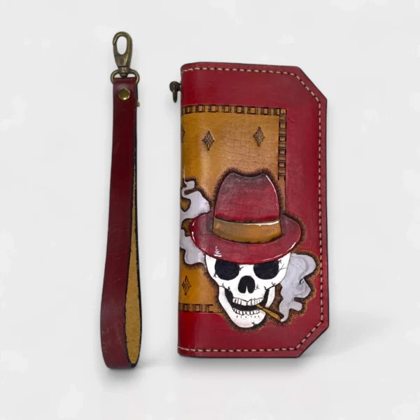 Crimson Gentleman Deri Cüzdan