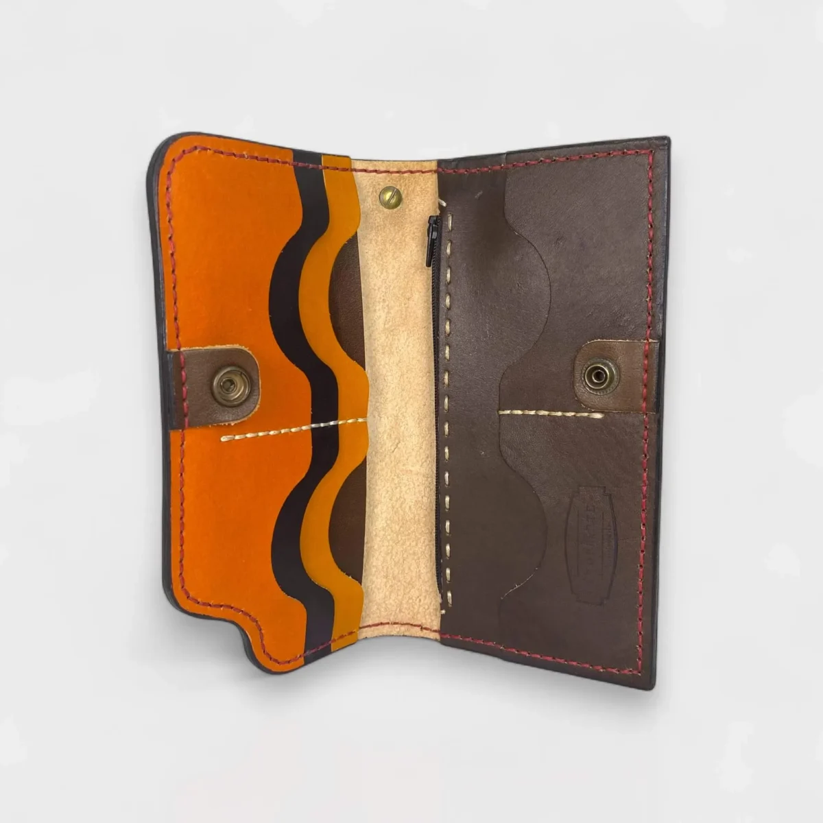 Devil in a Bottle Deri Cüzdan - Görsel 4