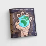 The World in My Hand Deri Cüzdan - Görsel 2