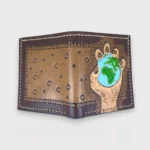 The World in My Hand Deri Cüzdan - Görsel 3