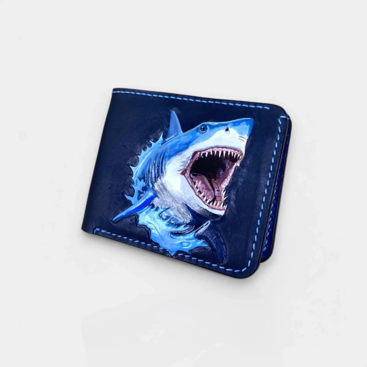 Ocean Hunter Deri Cüzdan - Görsel 2